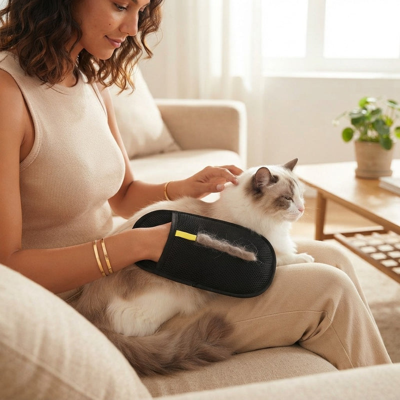 Grooming Gloves for Cats